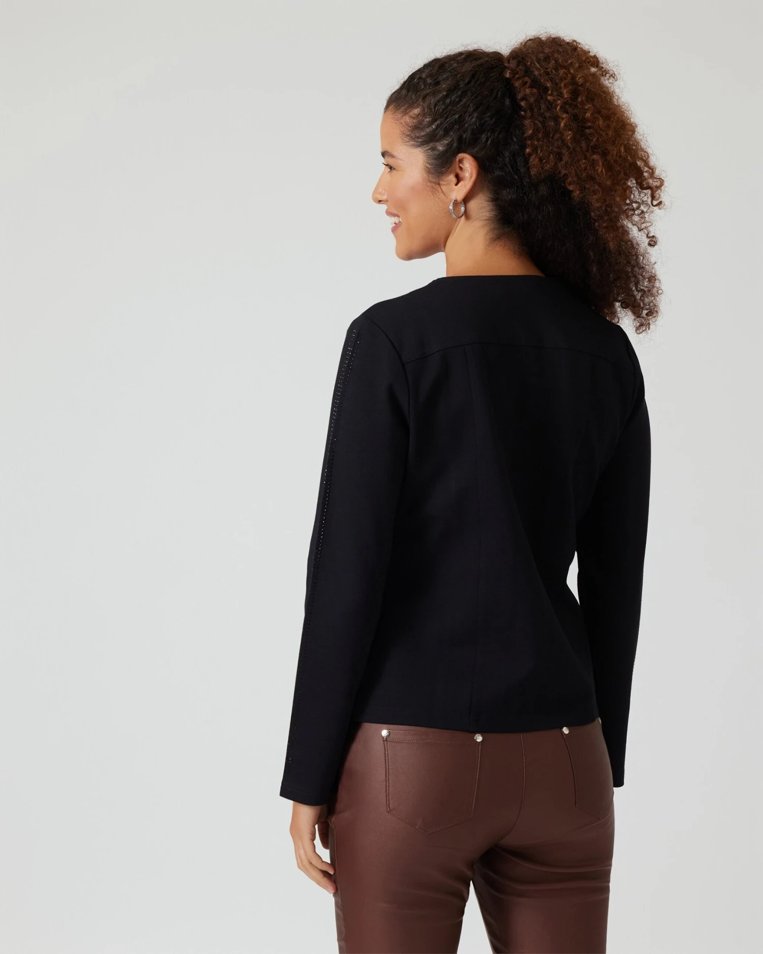 Jacke Mit Strass 6 Jacke Mit Strass – Bild 4