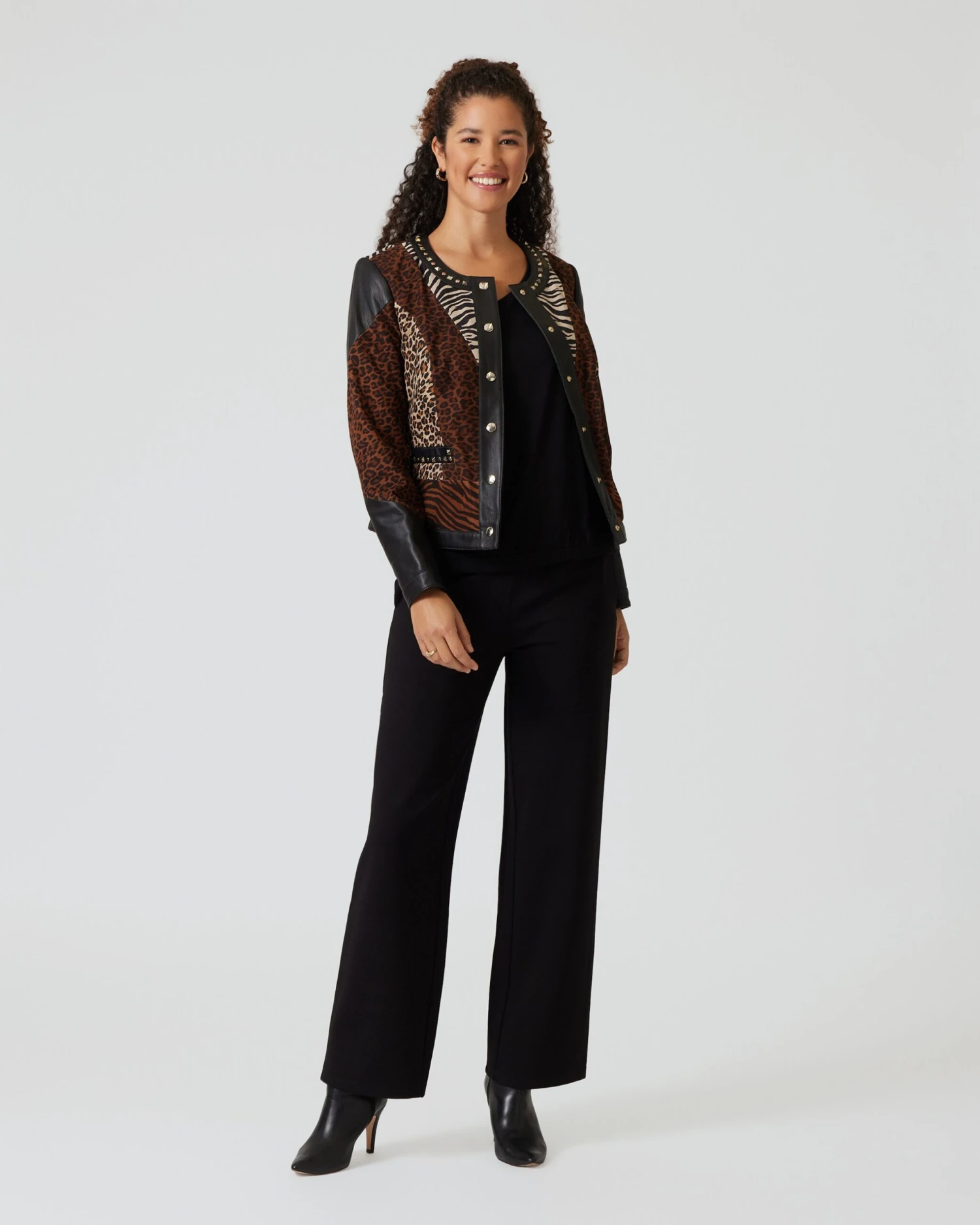 Lederjacke Im Patchdesign 5 Lederjacke Im Patchdesign – Bild 3