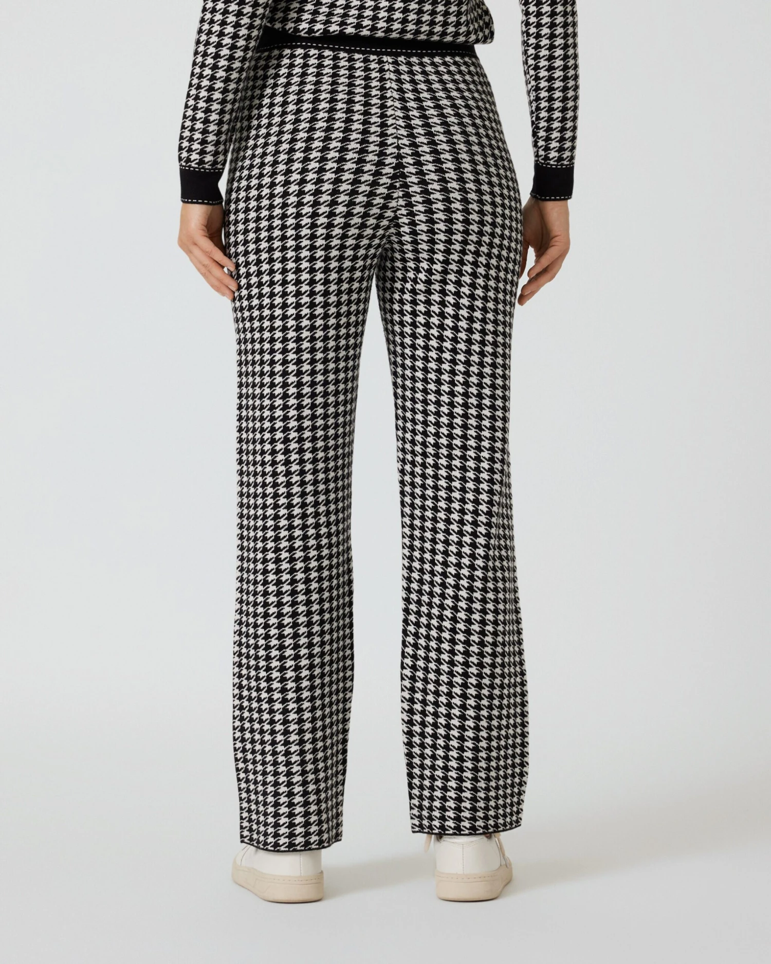 Strickhose Im Hahnentritt-Design 5 Strickhose Im Hahnentritt-Design – Bild 3