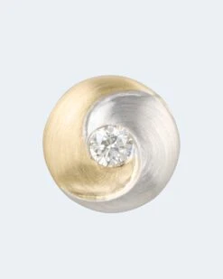 Brillant-Anhänger Bicolor 0,08 Ct