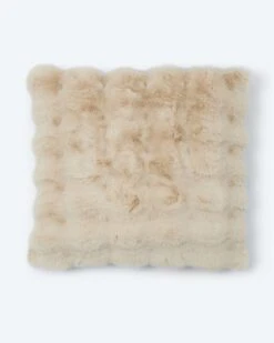 Fuchsfell-Optik Kissen "Wolke"