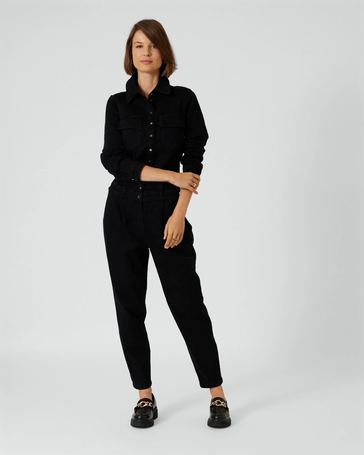 Overall Mit Bundfalten 4 Overall Mit Bundfalten – Bild 2