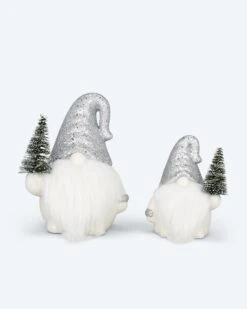 Wichtel Mit LED-Baum, 2tlg.